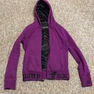 Fox riders co fur lined jacket